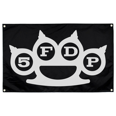 Прапор Five Finger Death Punch (чорний, Knuckle logo) sfc-009 Зображення