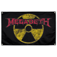 Прапор Megadeth (logo radiation) sfc-018 Зображення
