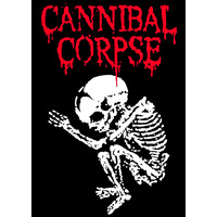 Плакат Cannibal Corpse (Butchered At Birth, Skeleton) Изображение
