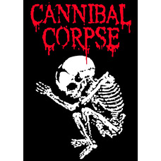 Плакат Cannibal Corpse (Butchered At Birth, Skeleton) Изображение