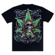 Футболка High Life (rasta skull) (3D, світиться в темряві) Зображення