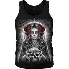 Майка Muerte (skull and roses) Изображение