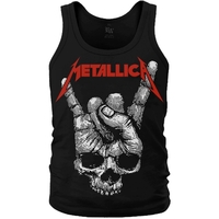 Майка Metallica (Skull Sign of the Horns) Изображение