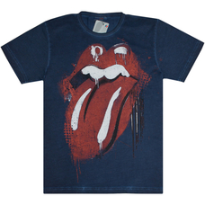 Футболка The Rolling Stones (concert ticket) navy blue t-shirt EU Зображення