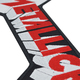 Нашивка наспинна Metallica (old logo) Зображення