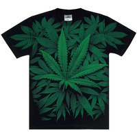 Футболка Cannabis (green leaves) Изображение