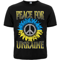 Футболка Peace For Ukraine Изображение