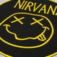 Нашивка термо Nirvana (logo and smile) наспинна кругла (thps-009) Зображення