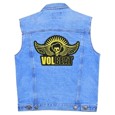 Нашивка термо Volbeat (yellow logo) наспинна (thps-057) Зображення