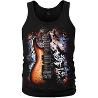 Майка Crow and Guitar in Space Изображение
