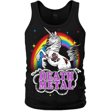 Майка Death Metal (Unicorn) Зображення