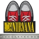Нашивка Nirvana (logo and sneakers) Зображення
