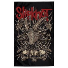 Прапор Slipknot (goat head with skulls), настінний sfc-035 Зображення