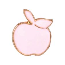Металевий пін (upn-008) Pink Apple Изображение
