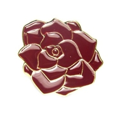 Металевий пін (upn-047) Dark Rose Зображення