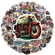 Набір стікерів Custom Motorcycles (stk-085) 50 шт Зображення