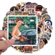 Набір стікерів Mechanic Girls in pin-up style (stk-087) 50 шт Зображення