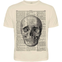 Бежева футболка Urbanist Skull Изображение