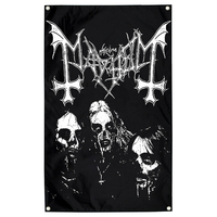 Прапор Mayhem (logo with band) sfc-039 Изображение