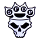 Пін Five Finger Death Punch (skull and brass knuckles 5FDP) (pncn-011) Зображення
