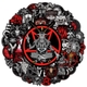 Набір стікерів Team Satan (black) stk-088 (50 шт.) Зображення