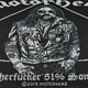 Нашивка ткана Motorhead - 49% Motherfucker 51% Son of a bitch (ofp-008) Зображення