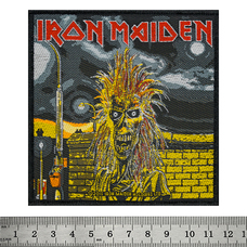 Нашивка ткана Iron Maiden (1980) в блістері (ofpb-028) Зображення