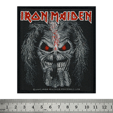 Нашивка ткана Iron Maiden (Eddie middle candle) в блістері (ofpb-030) Зображення