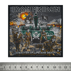 Нашивка ткана Iron Maiden 