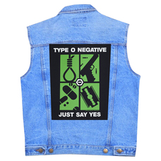 Нашивка наспинна катана Type O Negative 