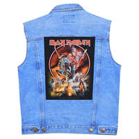 Нашивка наспинна катана Iron Maiden 