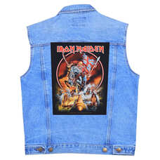 Нашивка наспинна катана Iron Maiden 
