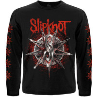 Футболка з довгим рукавом Slipknot (S logo on the star) Зображення