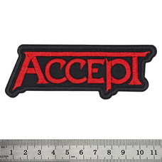 Нашивка Accept (red logo) Зображення