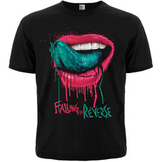 Футболка Falling In Reverse (lips logo) Изображение