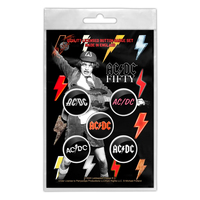 Подарунковий набір значків AC/DC - BOLT ARRAY (iol-001) Изображение