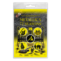 Подарунковий набір значків METALLICA - 72 SEASONS (iol-015) Изображение