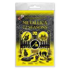 Подарунковий набір значків METALLICA - 72 SEASONS (iol-015) Зображення