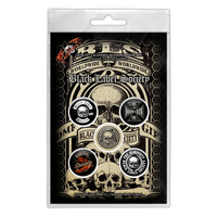 Подарунковий набір значків BLACK LABEL SOCIETY - WORLDWIDE (iol-016) Зображення