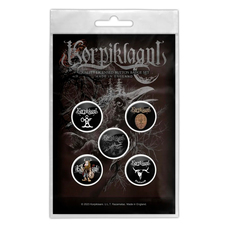 Подарунковий набір значків KORPIKLAANI - RAVEN (iol-017) Зображення
