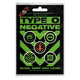 Подарунковий набір значків TYPE O NEGATIVE - SLOW, DEEP & HARD (iol-018) Изображение