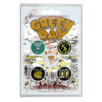 Подарунковий набір значків GREEN DAY - DOOKIE (iol-021) Изображение