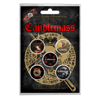 Подарунковий набір значків CANDLEMASS - THE DOOR TO DOOM (iol-030) Изображение