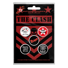 Подарунковий набір значків THE CLASH - LONDON CALLING (iol-031) Изображение