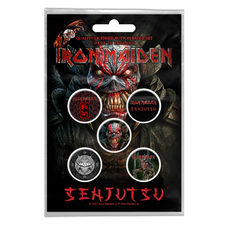 Подарунковий набір значків IRON MAIDEN - SENJUTSU (iol-032) Зображення