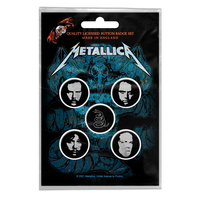 Подарунковий набір значків METALLICA - WHEREVER I MAY ROAM (iol-033) Зображення