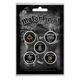 Подарунковий набір значків MOTORHEAD - CLEAN YOUR CLOCK (iol-036) Зображення