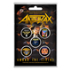 Подарунковий набір значків ANTHRAX - AMONG THE LIVING (iol-037) Изображение