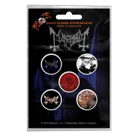 Подарунковий набір значків MAYHEM - DE MYSTERIIS DOM SATHANAS (iol-044) Изображение