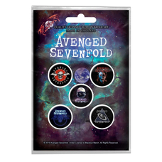 Подарунковий набір значків AVENGED SEVENFOLD - THE STAGE (iol-049) Изображение
